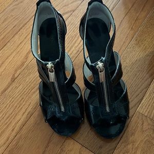 Michael Kors Sandle size 6.5 black leather